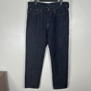 Wool & Prince Merino Denim Jeans Indigo Men's Sz 34x34 Slim Straight Lightweight